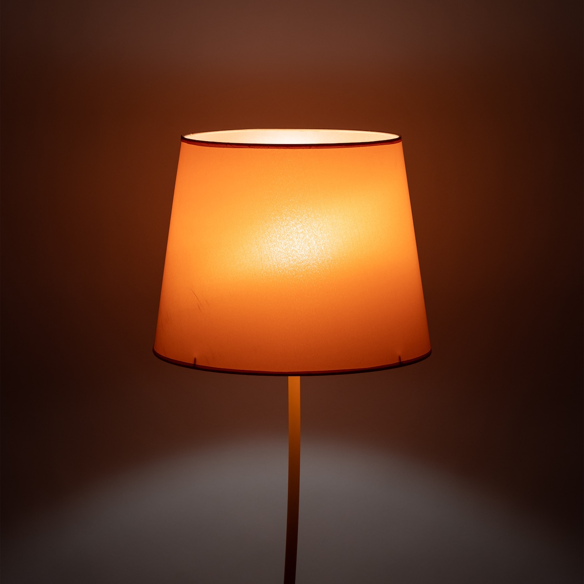 Lampa podłogowa TK Lighting NICOLA ORANGE 6644 pomarańczowa E27 150 cm do salonu i sypialni