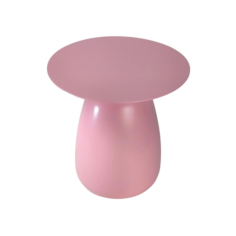 Stolik drewniany różne kolory Baobab 34, kolor pudrowy róż