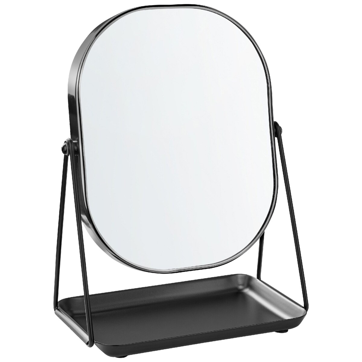 Lusterko kosmetyczne 20 x 22 cm Black CORREZE