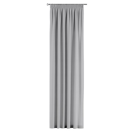 Zasłona na taśmie marszczącej 1 szt. 130x245 srebrny