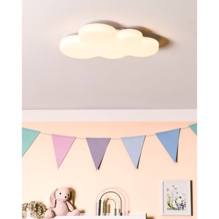 Lampa sufitowa LED biała HUMLA