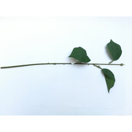 ŁODYGA SZTUCZNA do gwiazdy betlejemskiej KWIATÓW RÓŻNYCH z liśćmi ładna 44