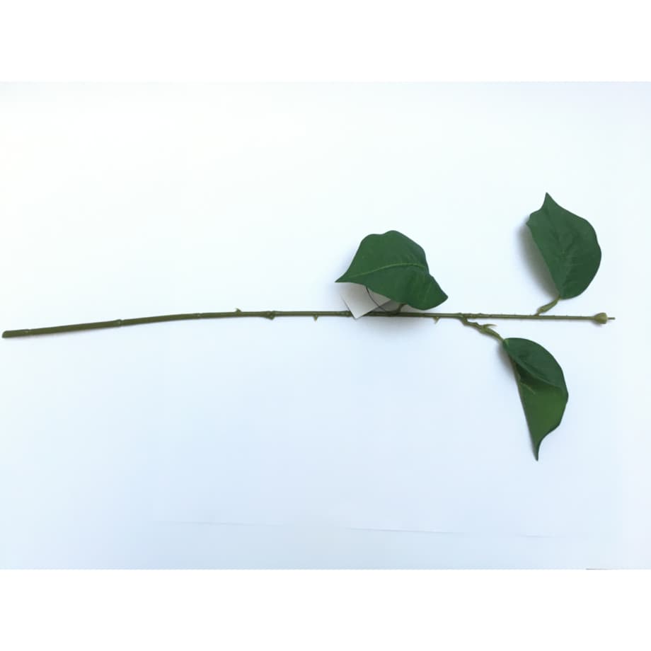 ŁODYGA SZTUCZNA do gwiazdy betlejemskiej KWIATÓW RÓŻNYCH z liśćmi ładna 44