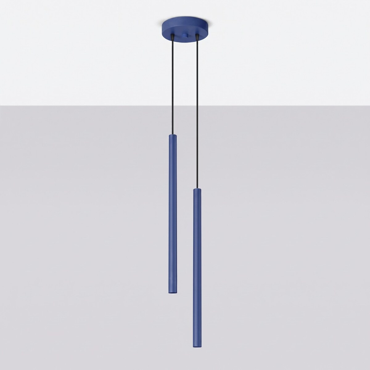 Lampa wisząca PASTELO 2 ultramaryna