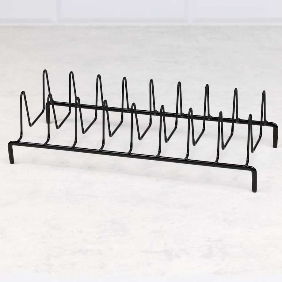 Organizer stojak uchwyt podstawka na 8 pokrywek KINGHOFF