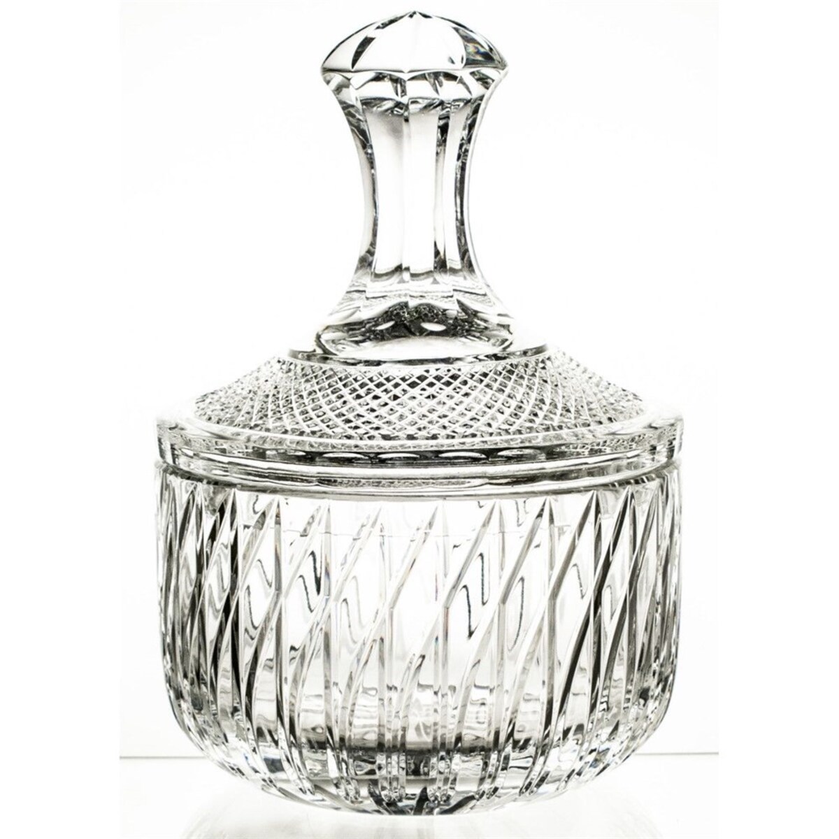 Crystal Julia bomboniera pojemnik kryształowy na słodycze lub ciastka 13557