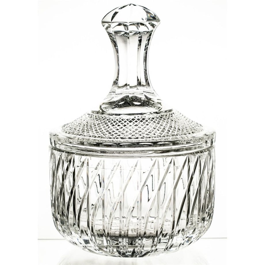 Crystal Julia bomboniera pojemnik kryształowy na słodycze lub ciastka 13557