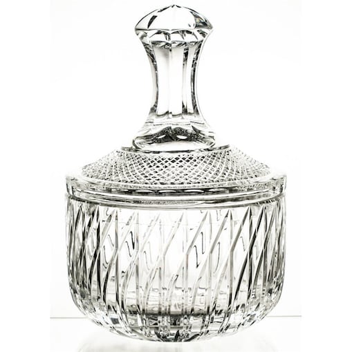 Crystal Julia bomboniera pojemnik kryształowy na słodycze lub ciastka 13557
