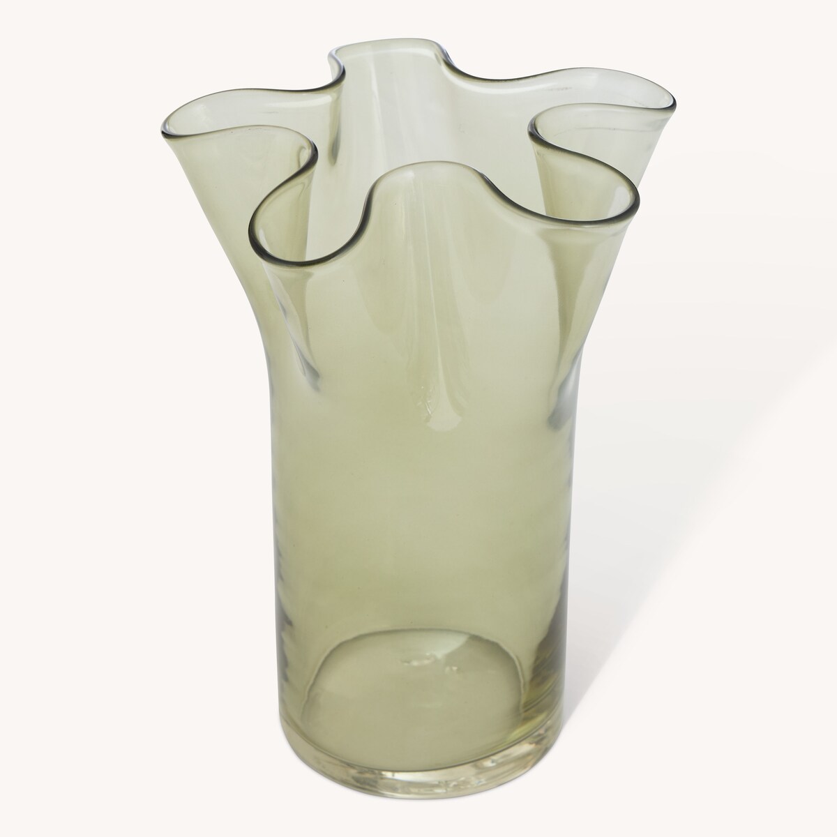 Wazon dekoracyjny, szklany, Ø 17 cm x 23,5 cm