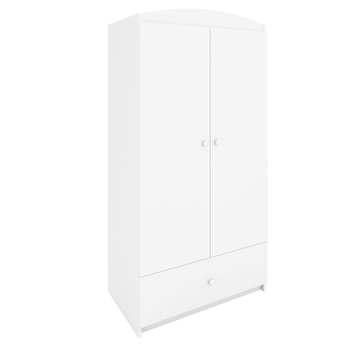 Szafa babydreams biała bez wzoru