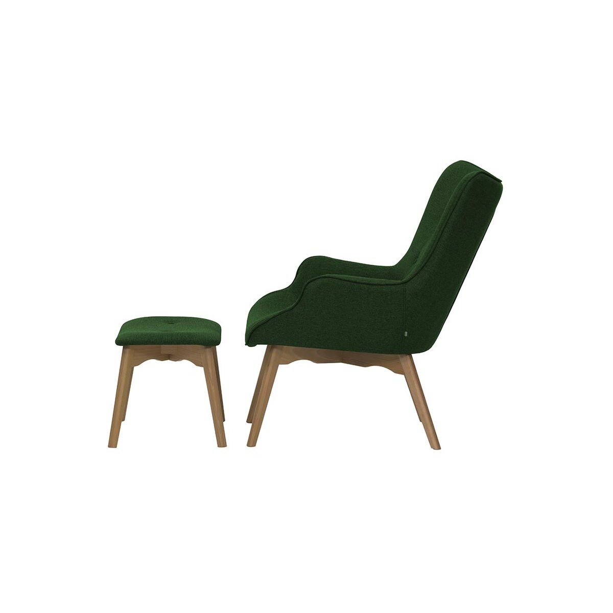 Fotel uszak z podnóżkiem Ducon-Malmo 37