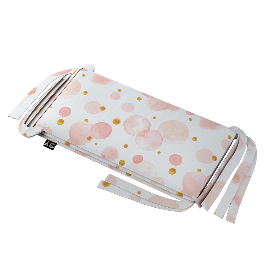 Ochraniacz do łóżeczka, ecru-różowy, 180x30cm, Magic Collection