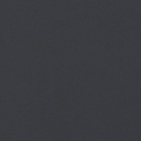 vidaXL Poduszka na ławkę ogrodową, czarna, 110x50x7 cm, tkanina