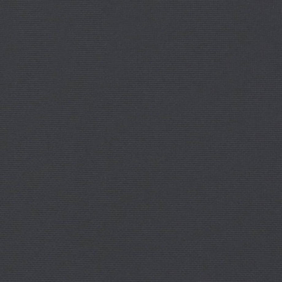vidaXL Poduszka na ławkę ogrodową, czarna, 110x50x7 cm, tkanina