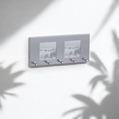 Wieszak na klucze z ramką na zdjęcia, 29 x 13 cm