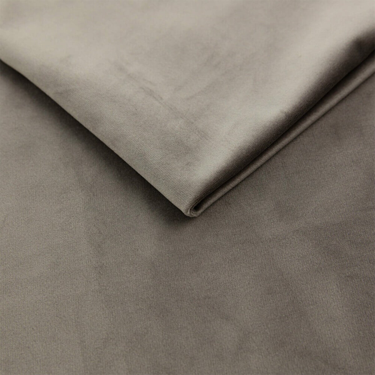 Łóżko kontynentalne ANNETTE 200x200 z pojemnikiem, Taupe, tkanina Magic Velvet 2209
