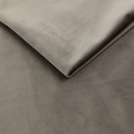 Łóżko kontynentalne ANNETTE 200x200 z pojemnikiem, Taupe, tkanina Magic Velvet 2209