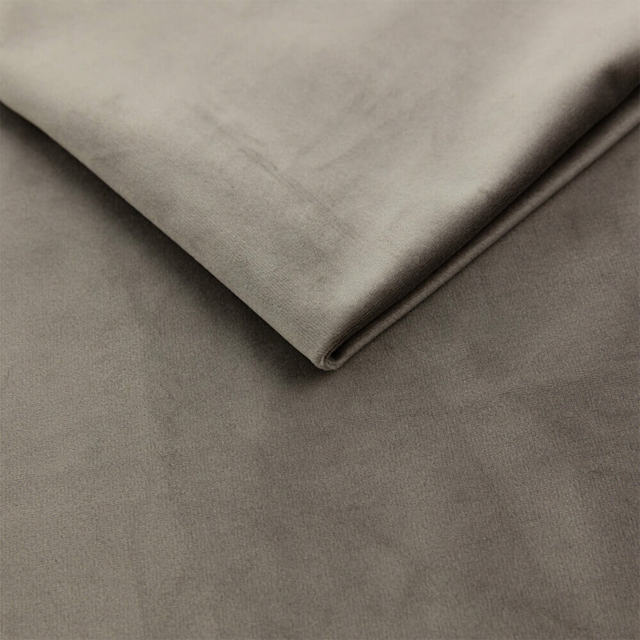 Łóżko kontynentalne ANNETTE 200x200 z pojemnikiem, Taupe, tkanina Magic Velvet 2209