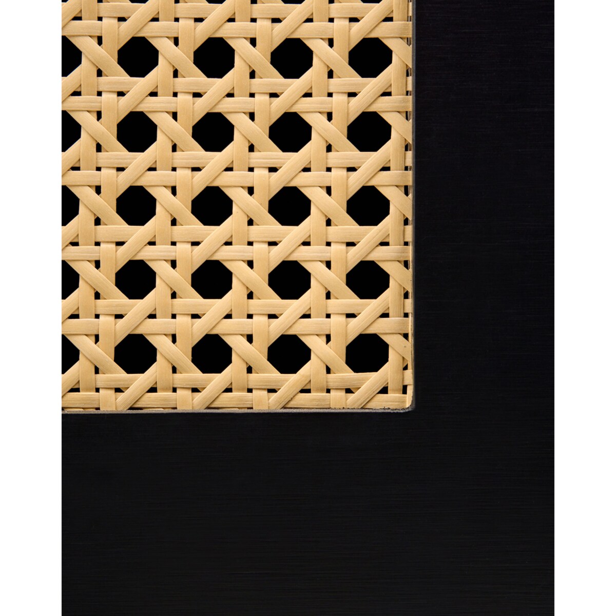 Szafka nocna LEFROY Drewno Czarny