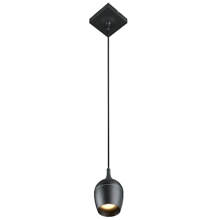 Wisząca lampa metalowa Preston do łazienki IP44 czarna
