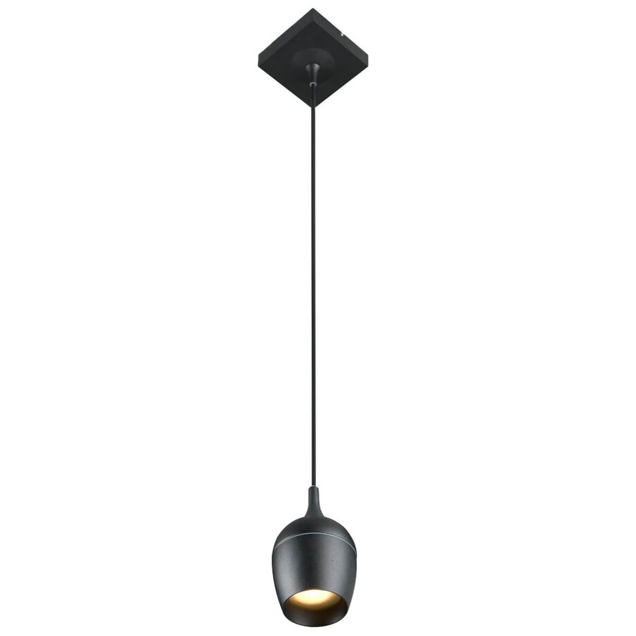 Wisząca lampa metalowa Preston do łazienki IP44 czarna