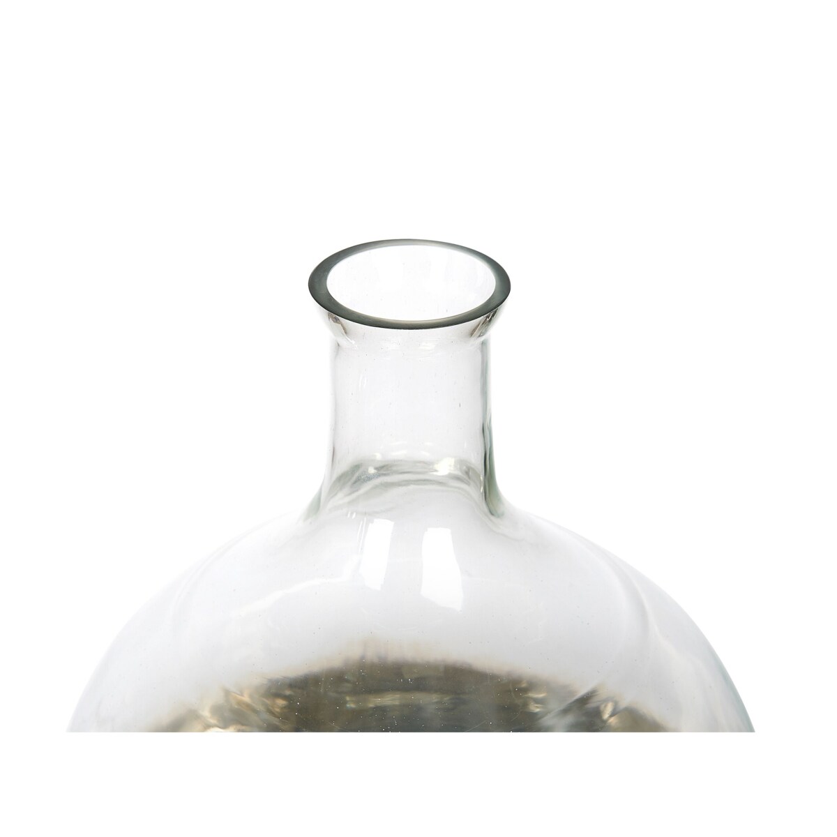 Wazon na kwiaty szklany 40 cm opalizujący wielokolorowy RAZALA