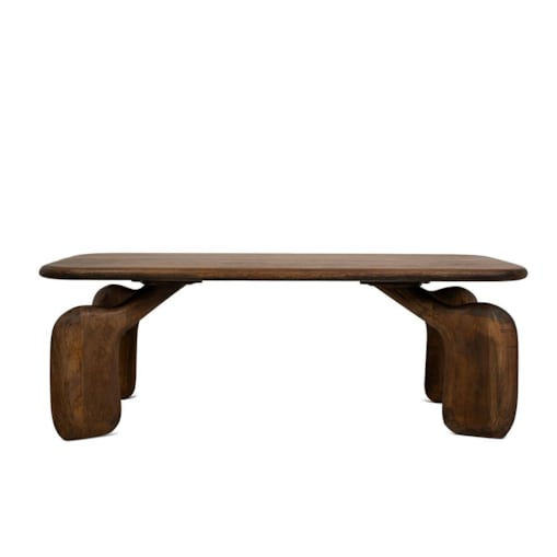MaMaison stolik kawowy ORIZON brązowy / drewno
