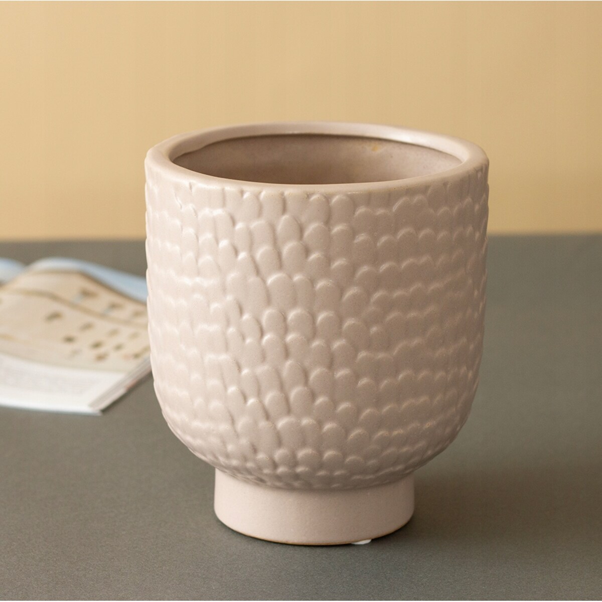 OSŁONKA STIM ceramiczna beżowa śr. 13cm