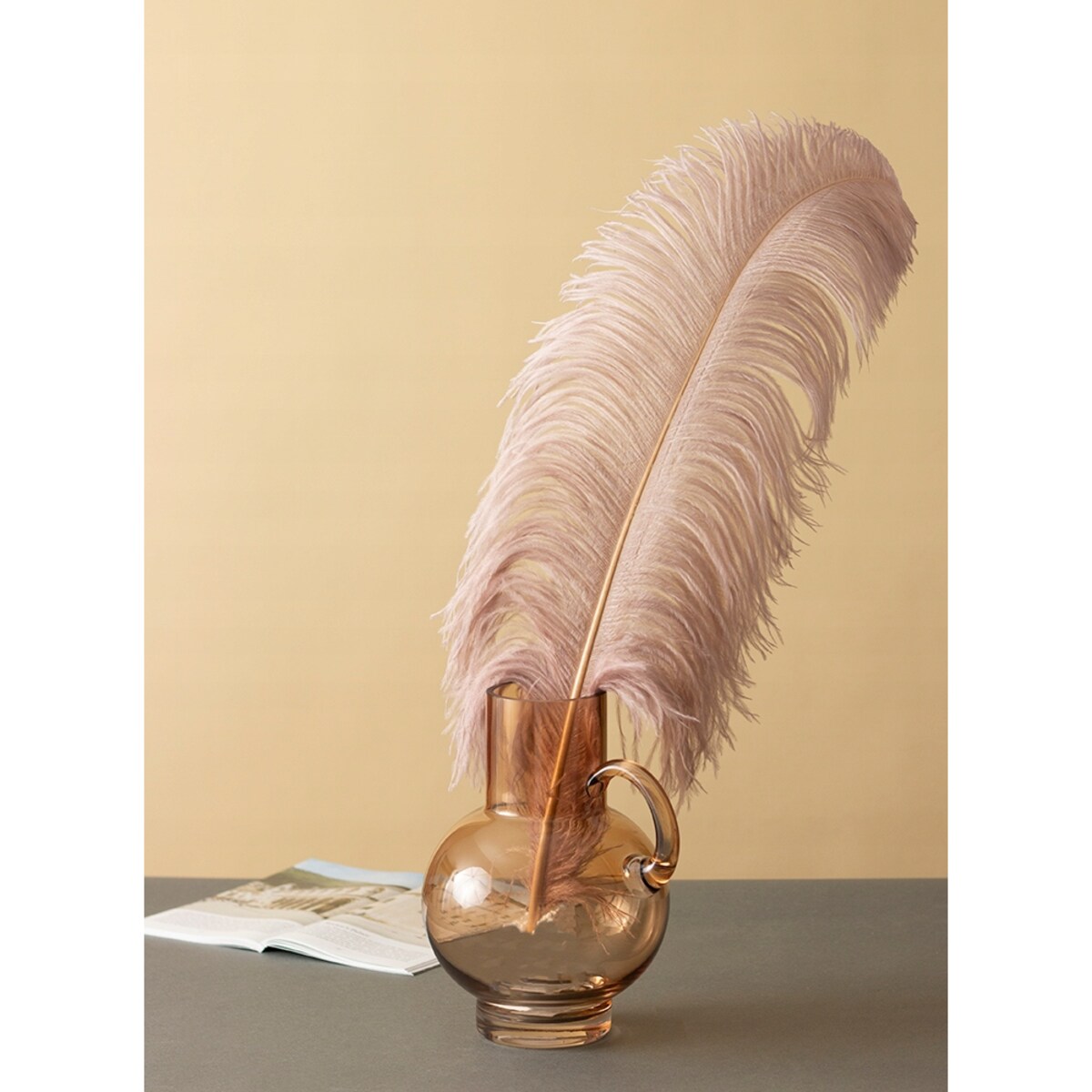 WAZON EMBELIA dzbanek brązowy wys. 21cm