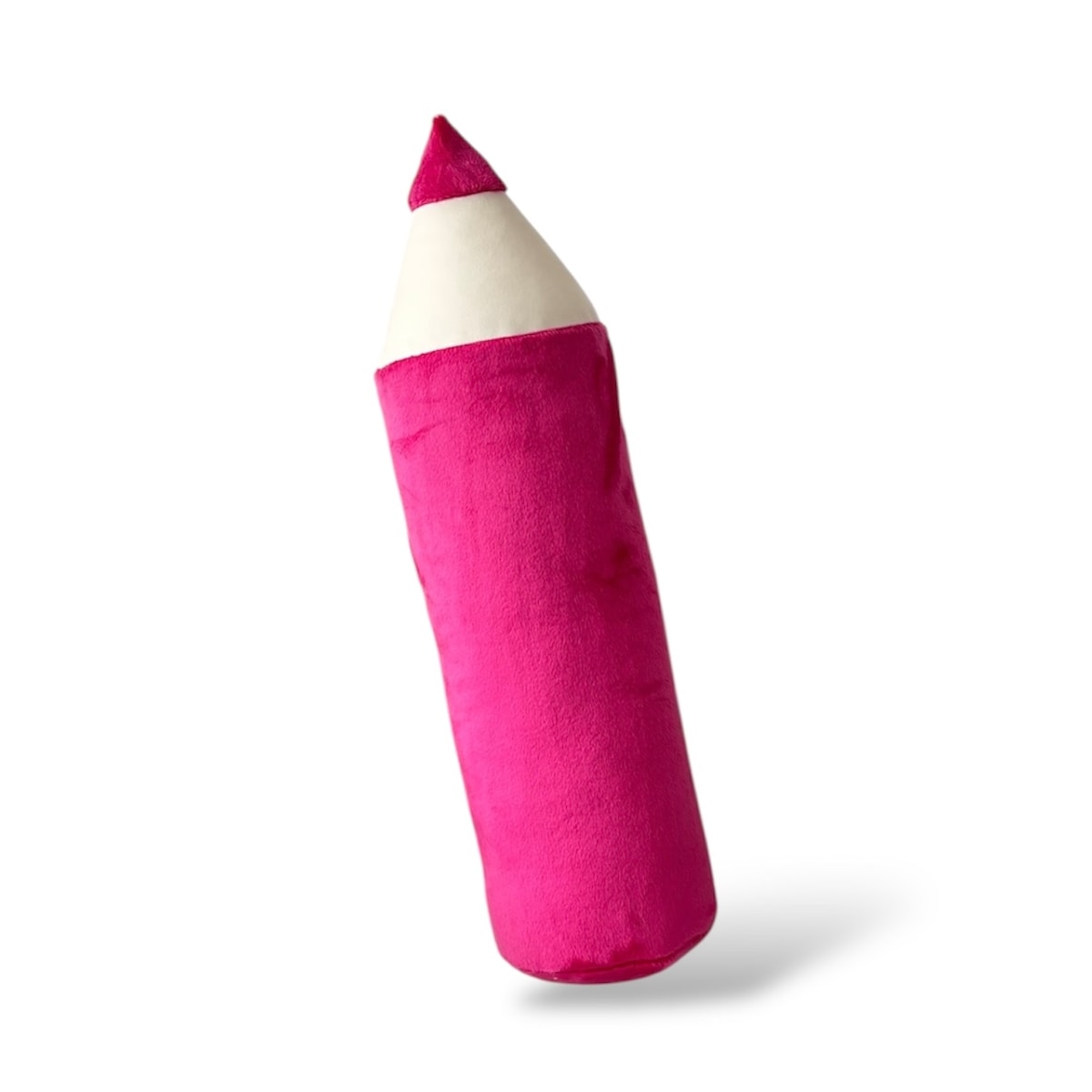 Poduszka w kształcie kredki kredka fuksja