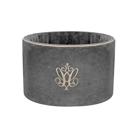 Pojemnik okrągły Anthracite Gloss