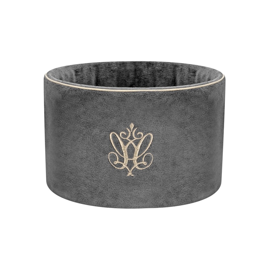 Pojemnik okrągły Anthracite Gloss