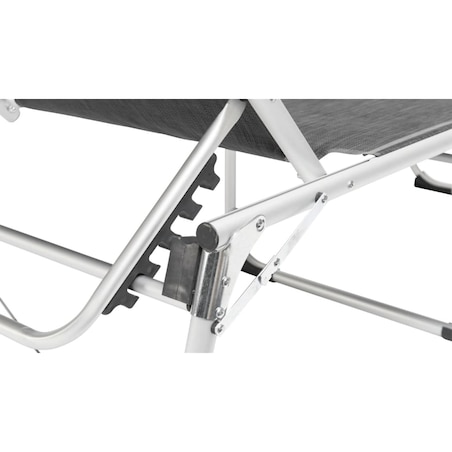 Outwell Składany leżak New Foundland, czarno-szary