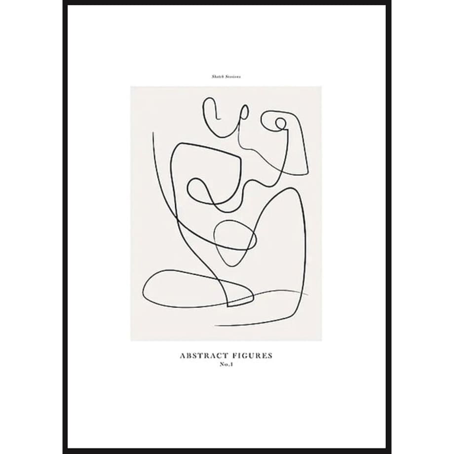 Poster Story, Plakat, Obraz - Kobieta w Kawiarni, wymiary 70 x 100 cm