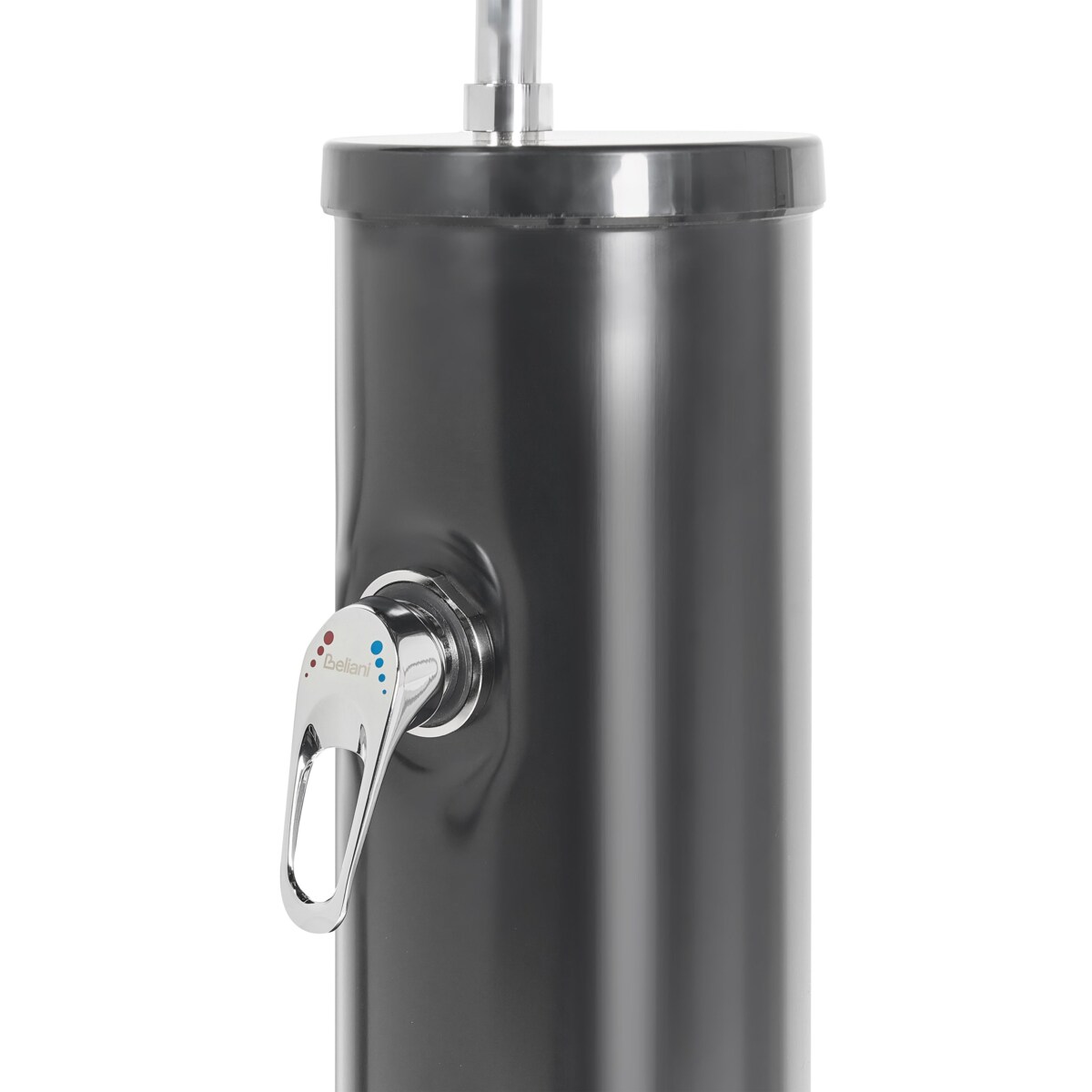 Prysznic ogrodowy solarny wolnostojący JUANILLO Czarny