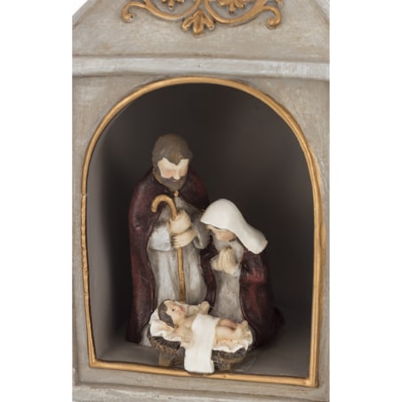 Dekoracja świąteczna 11x7x6 cm KAPLICZKA