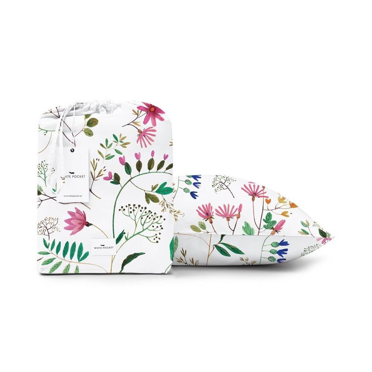 Pościel Kwiatki 140/200 + 50/60 cm