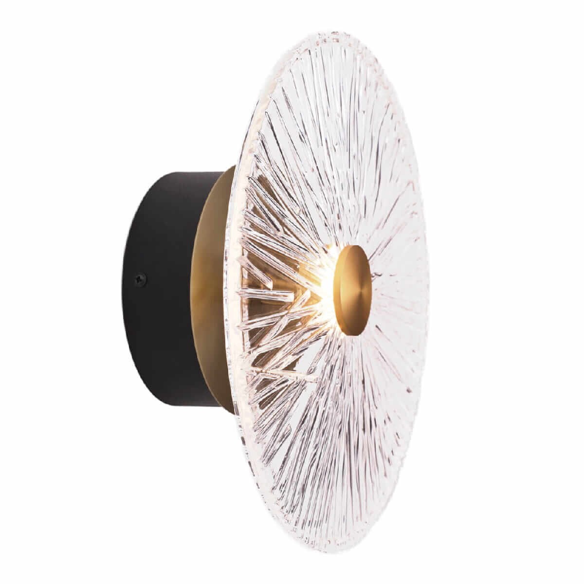 Okrągły kinkiet Allure W0356 Maxlight LED 5W 3000K do jadalni złoty
