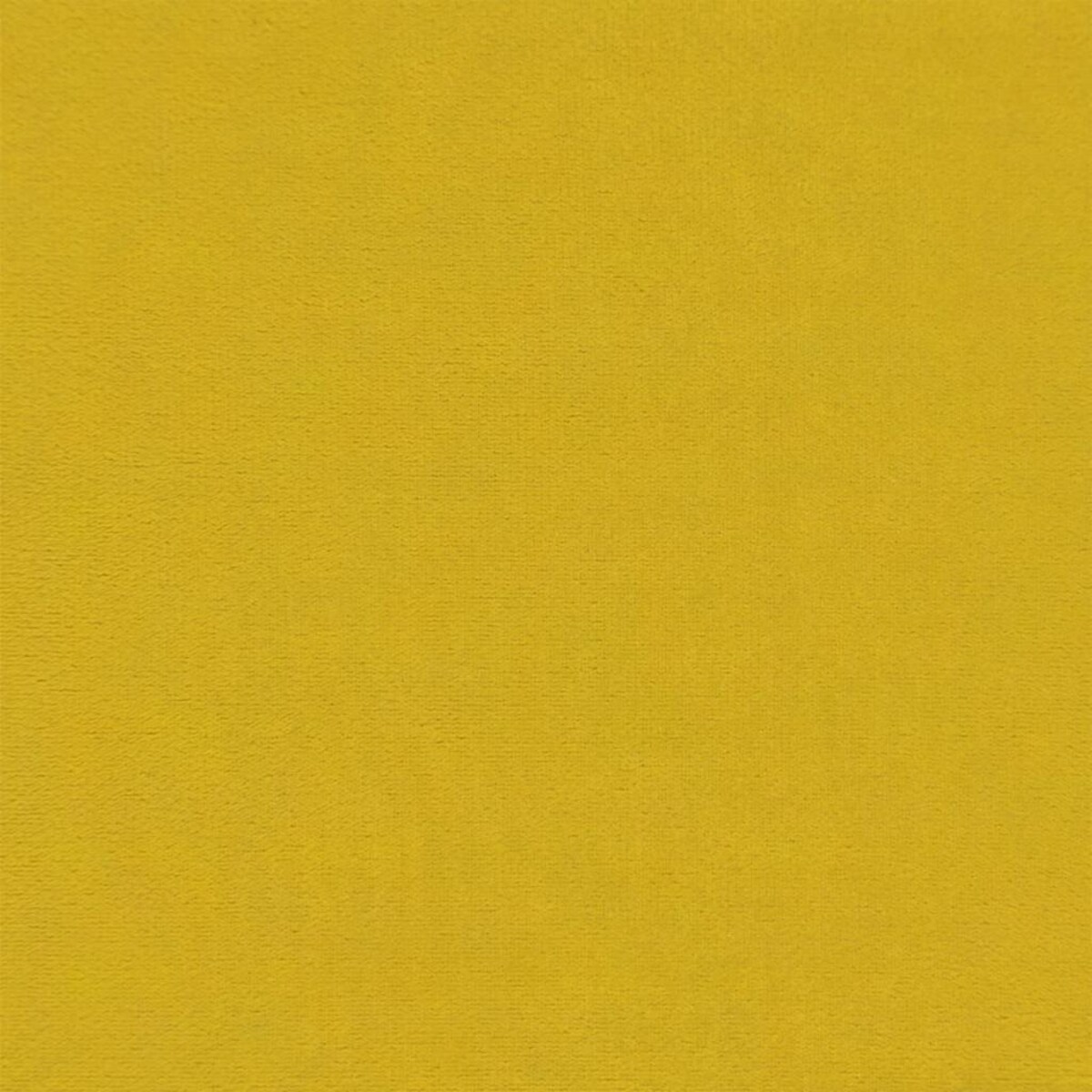 vidaXL Fotel bujany z uszak, żółty aksamit i lite drewno