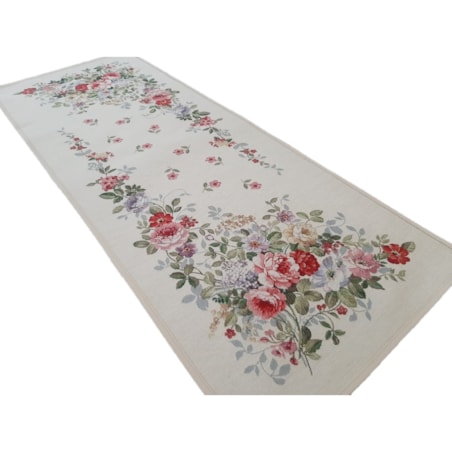 Bieżnik Na Stół 40X100 Cm Dekoracyjny Ozdobny Róże