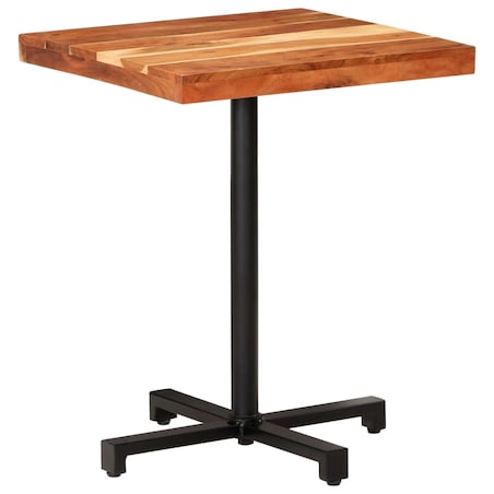 vidaXL Stolik bistro, kwadratowy, 60x60x75 cm, lite drewno akacjowe