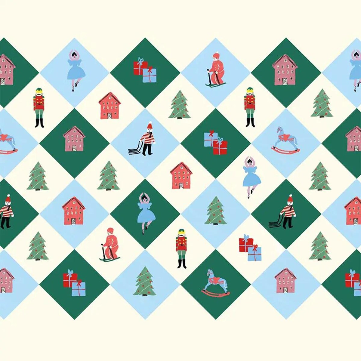 Podkładki świąteczne - Retro Święta