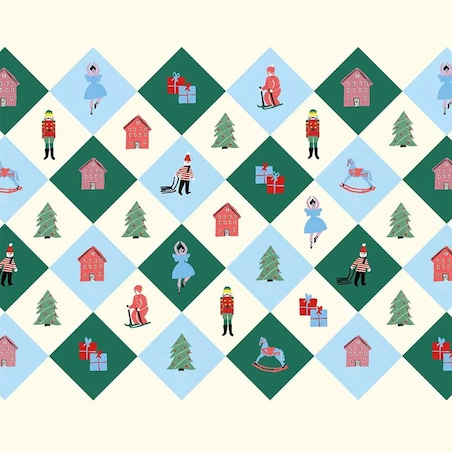 Podkładki świąteczne - Retro Święta