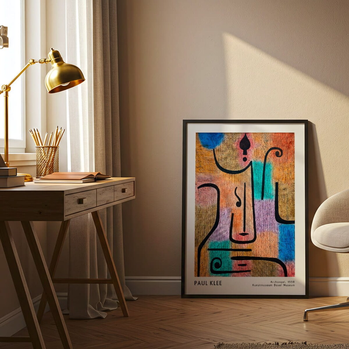 plakat paul klee archangel 50x70