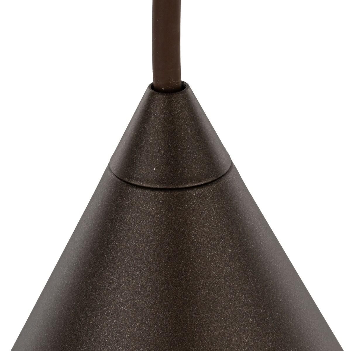 Lampa wisząca CONO BROWN 10073 TK Lighting brązowa metalowa E27 regulowana do salonu i jadalni