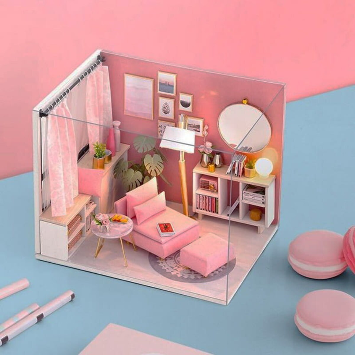 Miniaturowy domek - Pokój Zosi