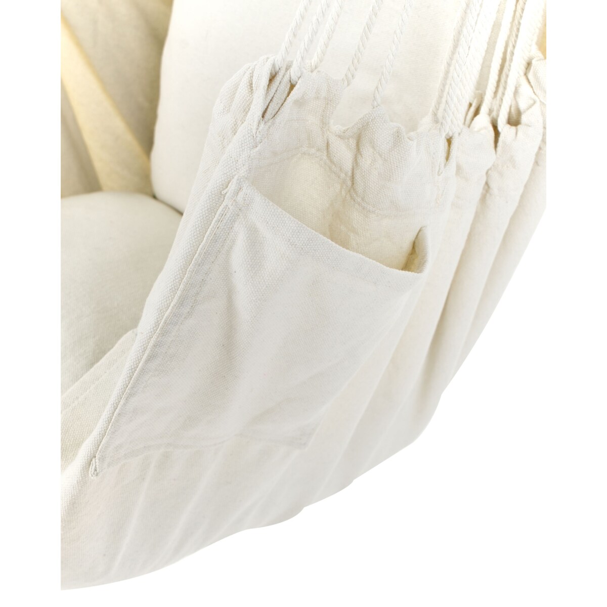 Fotel wiszący VARENA Bawełna Niebieski