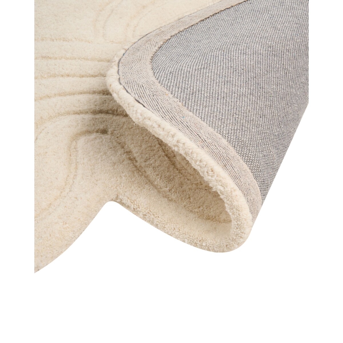 Dywan MALVAN Beżowy 160 x 230 cm Wełna