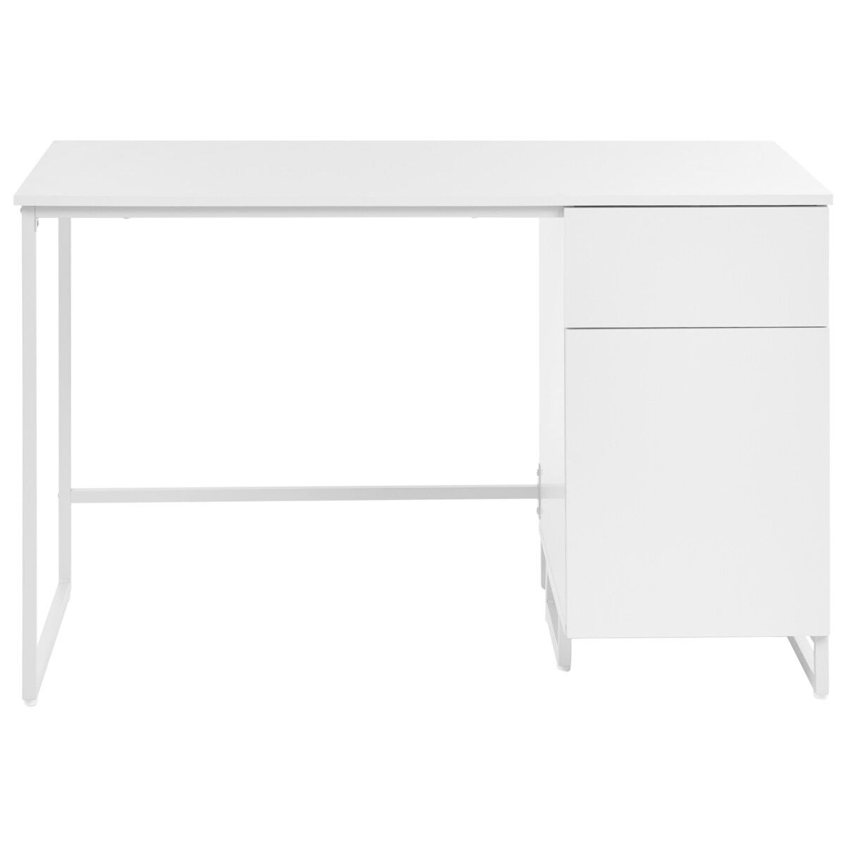 Biurko LEXTON 120 cm 60 cm Biały
