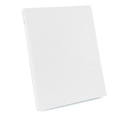 Prześcieradło bawełniane bez gumki 160x200 + dodatkowe 20cm po bokach białe